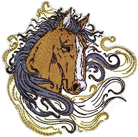 מעבר לחיזוי רוח סוס מותאמת אישית וייחודית של סוס [רוח הסוס מספר 7] [מותאם אישית וייחודי] ברזל רקום על/תפירה